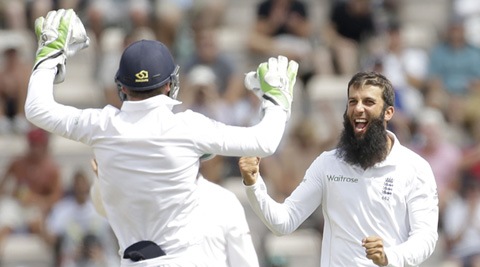 Moeen Ali didn't turn the ball a lot, but created an illusion of spin (Source: AP)