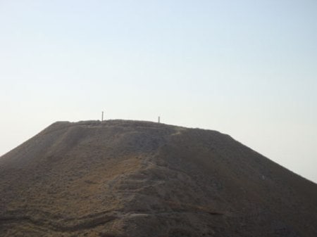 Mukhawir, the site of the decapitation of John the Bapstist. (John was a prophet who had baptised Jesus). Mukhawir hosts the ruins of the fortress of the Jewish king, Herod the Great. Now, only two pillars remain of the fortress, as can be seen in the picture. Mukhawir has a dramatic Biblical story to it. Herod Antipas, the son of Herod the Great, divorced his wife to marry Herodias, his brother's wife. Prophet John objected to this act, thus angering Herodias. The latter asked her daughter Salomne to dance in front of Herod Antipas, and then demand John's head on a platter. Herodias's plan worked and John was beheaded in Mukhawir. (Source: Irena Akbar)