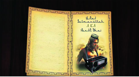 A screen grab of Raag Salman that was uploaded on YouTube