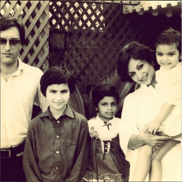 Keluarga Mansoor Ali Khan Pataudi 