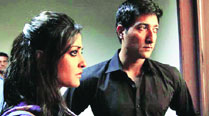 Shataf and Raima Sen in a still from 89