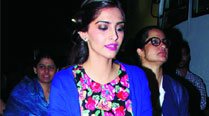 Sonam Kapoor gets set for tthe last leg of the song