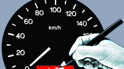 where to find mileage on car