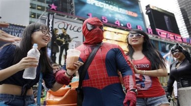Spider-Man' fights Dubliner in street, goes viral | Technology News,The  Indian Express