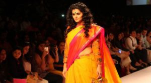 Taapsee Pannu walks the ramp for LFW 2014