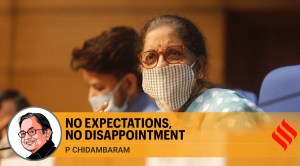 Across the aisle: No expectations, no disappointment