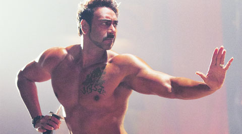 Ajay Devgn sports a bronzed chiseled look for Action Jackson