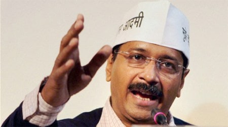 Arvind Kejriwal blames the LG for the slow pace of development in Delhi.