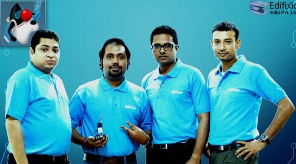 (L-R) Avinaba, Tapas (With-Bot-So), Siddhantha, Debraj