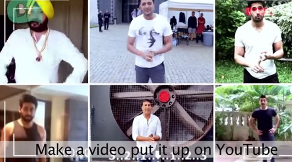 Stars like Akshay Kumar, Abhishek Bachchan, Riteish Deshmukh etc took up the challenge.