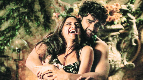 Deepika Padukone and Arjun Kapoor in Finding Fanny