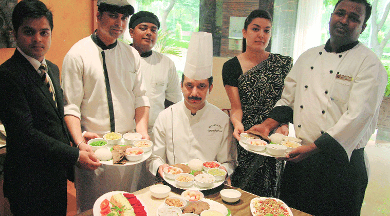 Navratra dishes at Taj Chandigarh. (Source: Express)