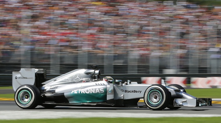 It's Hamilton's fifth pole of the season and 36th of his career. He hasn't started first since the Spanish GP back in May. (Source: AP)