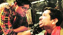 Saswata Chatterjee and Parambrata Chatterjee in a still from Hercules