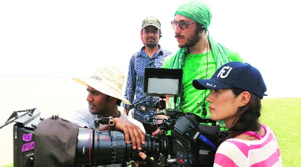 Keiko Nakahara at work (Source: Vasant Prabhu)