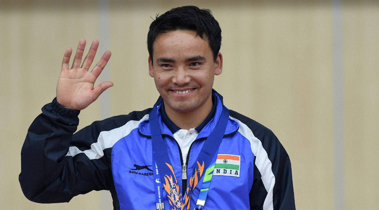 Jitu Rai won the gold medal in the 50m air pistol event at the Asian Games (Source: PTI )