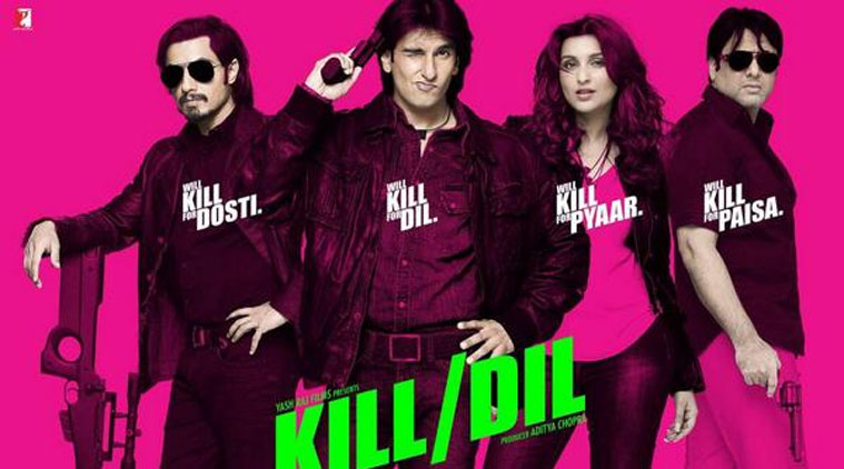 'Kill Dil's first official trailer was unveiled today - with quirky-catchy dialogues and a peppy background music.