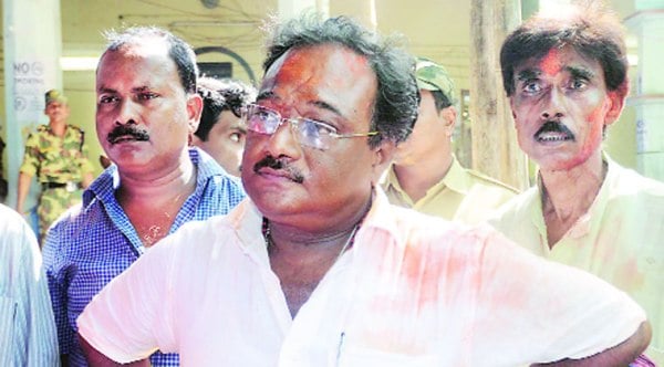 Shamik Bhattacharya in Kolkata Tuesday.(Express photo)
