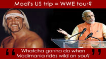 Express LOL: How Modi’s US trip is like a WWE tour