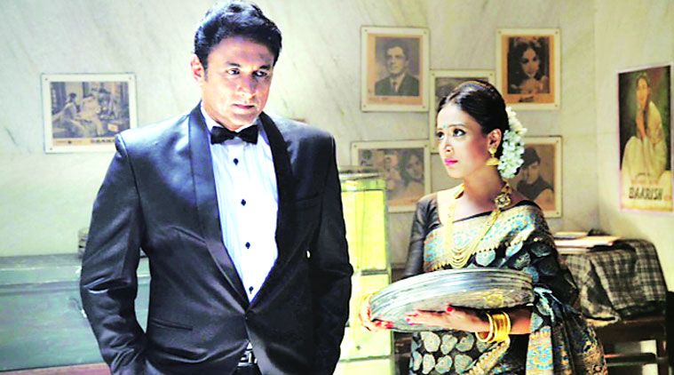 Ajinkya Deo and Tejaa Deokar in a still from the film Natee.