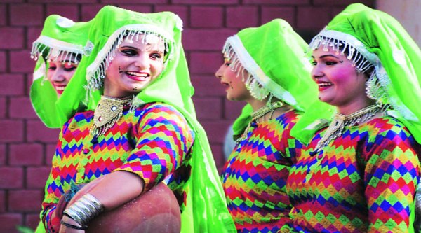 During the youth festival in Ludhiana (Source: Express Photo by Gurmeet Singh)