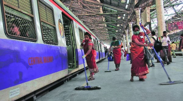 The second step — demonstrate — is to encourage people to campaign for cleanliness  and the third is to punish.