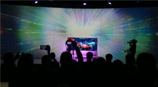 Samsung showcases largest curved UHD TV, 105-inch bendable TV and Galaxy Tab Active