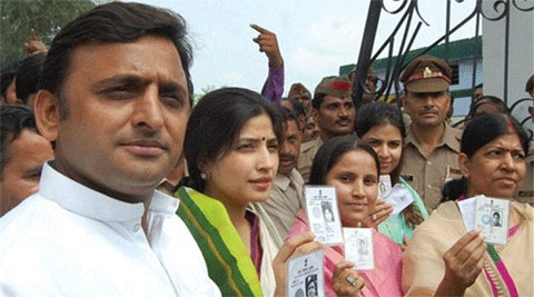 For the national election, Narendra Modi had addressed 40 massive rallies across the state over a period of six months.