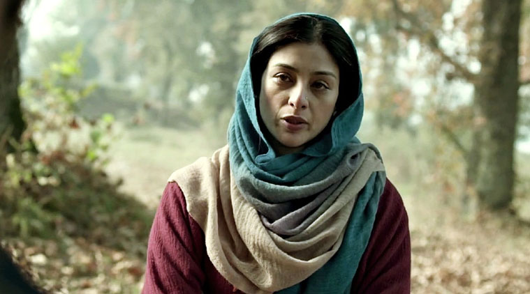 Tabu plays Shahid's mother in 'Haider'.