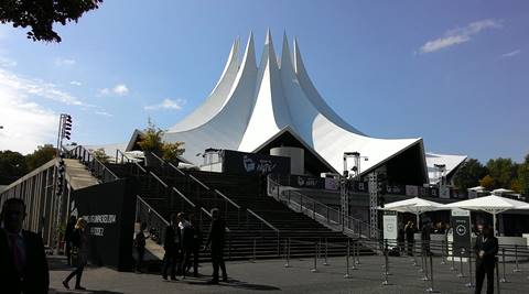 The venue of the Samsung Unpacked 2014 event. (Source: Nandagopal Rajan)