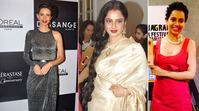 Kalki’s ‘sheer’ presence, Rekha shines in gold | Entertainment Gallery ...