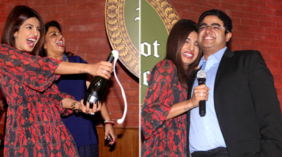 Priyanka Chopra Rounds About Brother’s Lounge Launch In Style ...