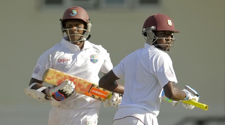 Shivnarine Chanderpaul (63) steadied the innings with Jermaine Blackwood (43) (Source: West Indies Cricket Board)
