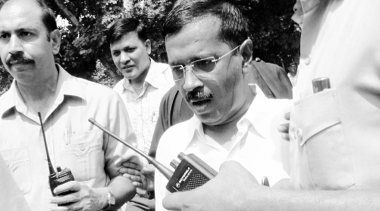 Kejriwal, along with other AAP leaders, will meet corporation officials today. (Source: EXpress Archive)  	