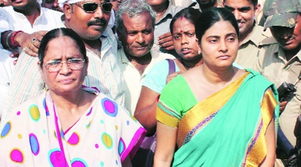 Krishna Patel with Anupriya