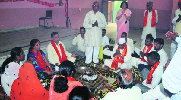 Teachers, social activists were honoured instead on Sunday. Gajendra Yadav