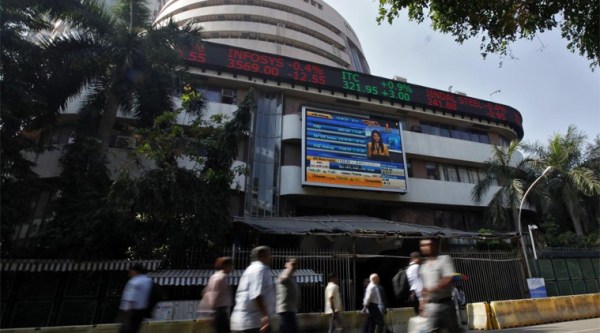 BSE Sensex rose as much as 0.96 per cent to its all-time high, surpassing its previous record high hit on Sept 8. (Reuters)