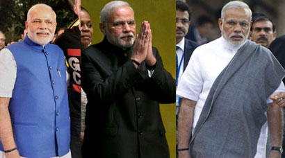 Modi Dressing Narendra Modi’s dressing sense makes a mark during US visit | Picture ...