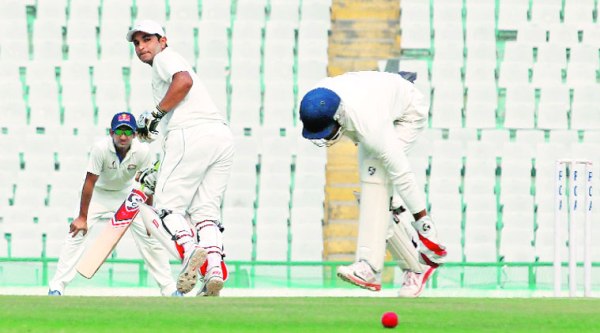 Mahesh Rawat’s 10th first-class century was a special innings as Central Zone were in danger of being dismissed cheaply when he walked out to bat on Day Four of the Duleep Trophy semifinal. (Source: Jasbir Malhi)