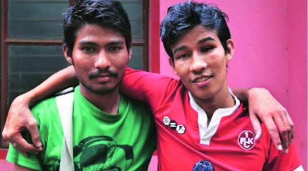 Sanjay (left) and Deepak in Kochi on Monday.