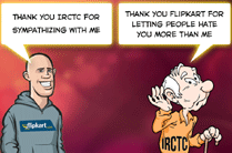 Express LOL: Leaked conversation between IRCTC and Flipkart