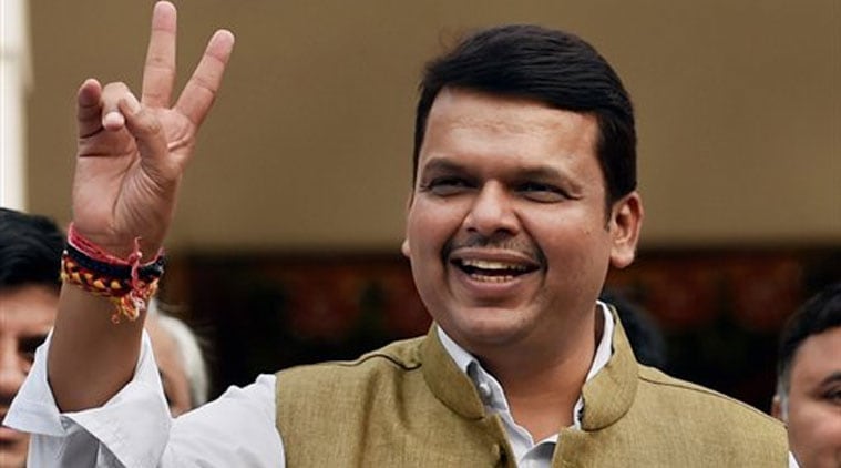 Devendra Fadnavis will swear in as the CM of Maharashtra today. (Source: PTI photo)