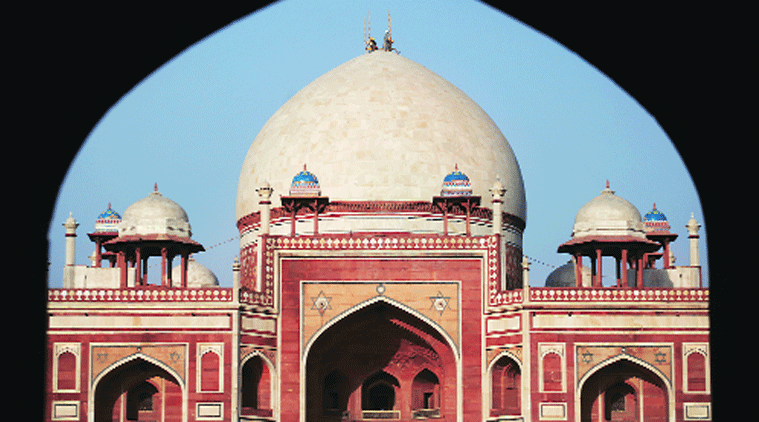 The Humayun’s tomb.(Source: Express Archive)