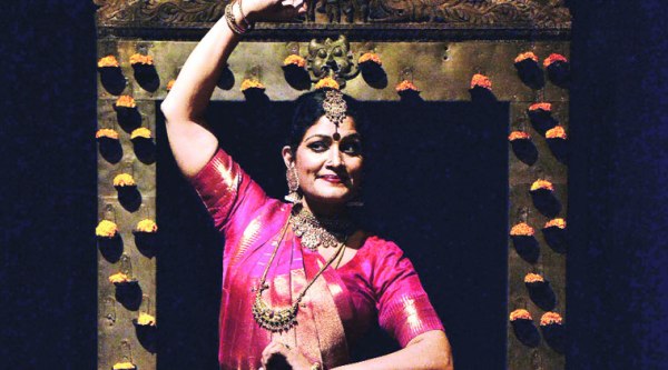 Geeta Chandran during a performance