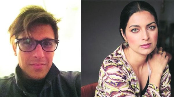 Amitav Kaul (left); Jhumpa Lahiri.
