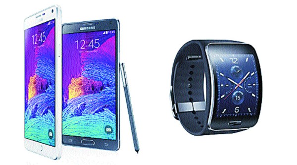 Samsung  Note 4, Gear S 