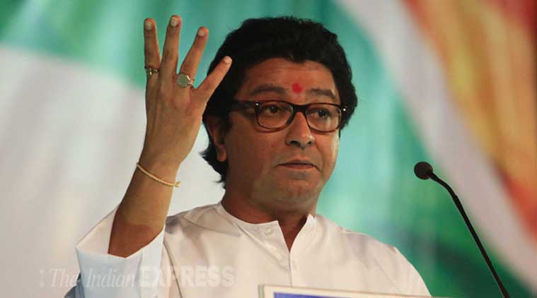 Raj Thackeray emerges as the most popular leader online from Maharashtra. (Source: IE Photo by Amit Chakravarty)