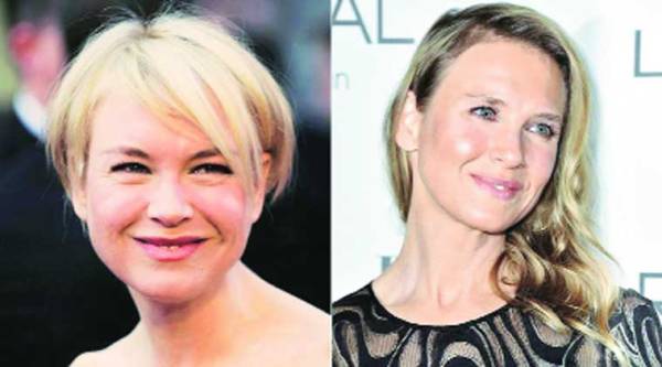 The actor in a photograph from 2010 (left); and the now 45-year-old at a recent awards function 