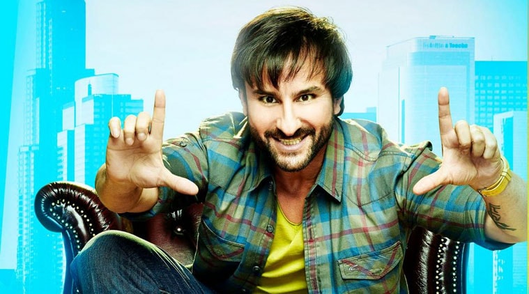 The first look of the film that has Saif Ali Khan in a rugged jeans and shirt was released Wednesday morning.
