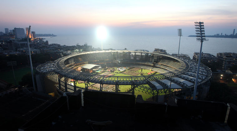 A 150-ft wide LED display in the backdrop will come together to form the image of Chhatrapati Shivaji at Raigad fort (Source: Express photo by Prashant Nadkar) A 150-ft wide LED display in the backdrop will come together to form the image of Chhatrapati Shivaji at Raigad fort (Source: Express photo by Prashant Nadkar)
